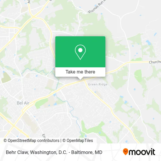 Behr Claw map