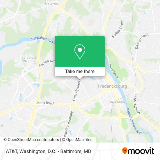 At&T map