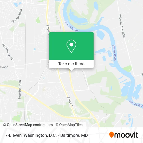 7-Eleven map