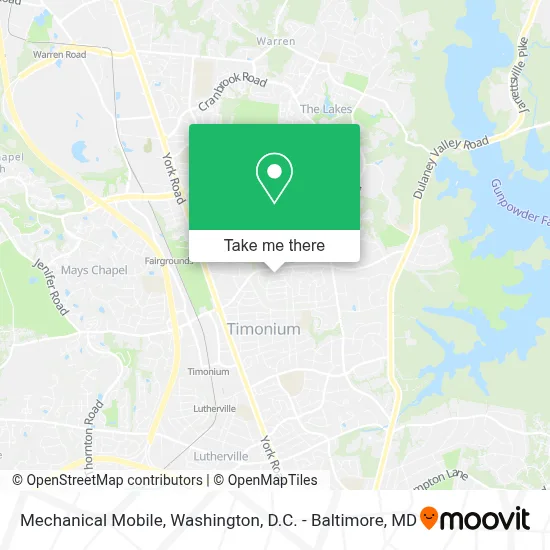Mechanical Mobile map