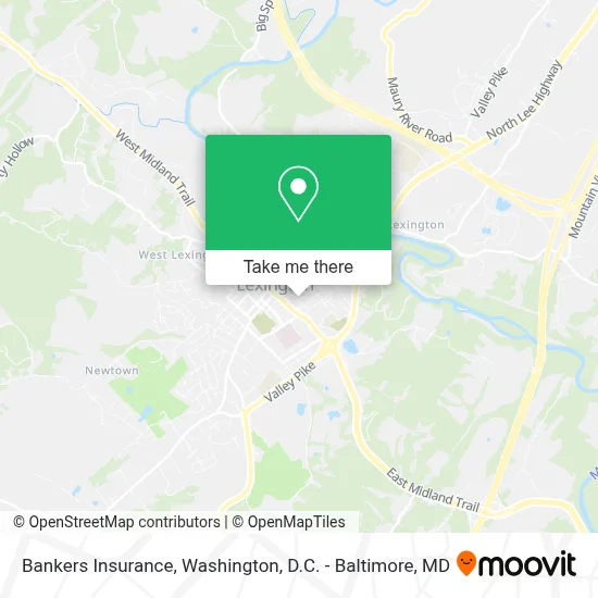 Bankers Insurance map