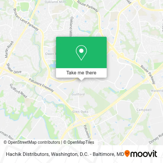 Hachik Distributors map