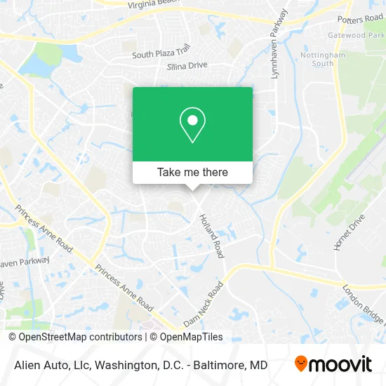 Alien Auto, Llc map