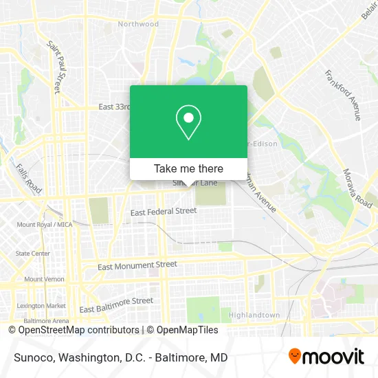 Sunoco map
