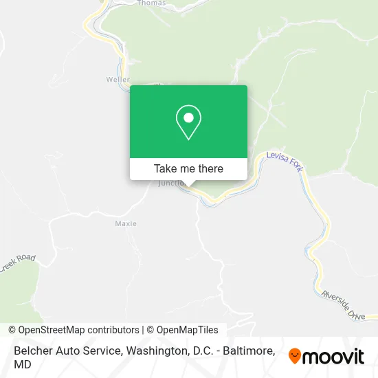 Belcher Auto Service map