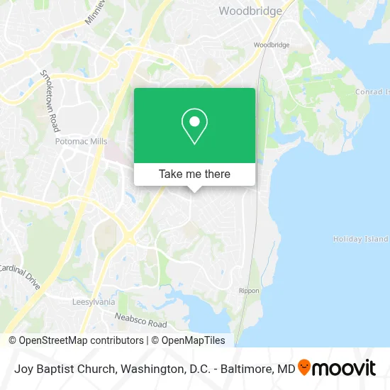 Joy Baptist Church map