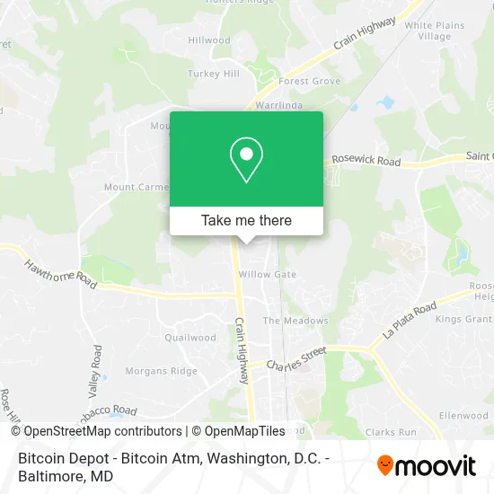 Bitcoin Depot - Bitcoin Atm map
