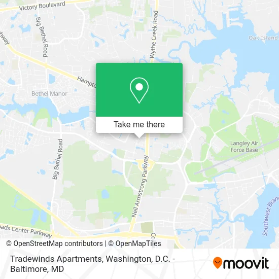 Tradewinds Apartments map