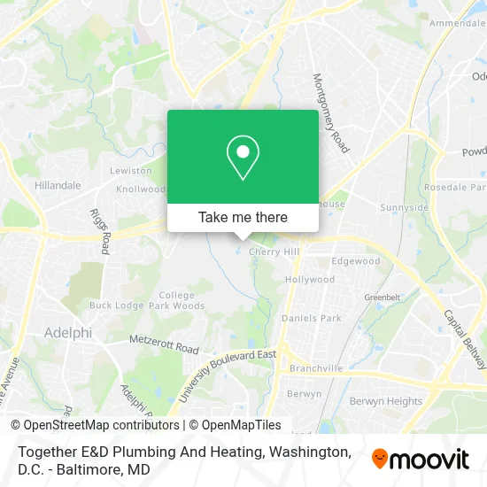 Together E&D Plumbing And Heating map