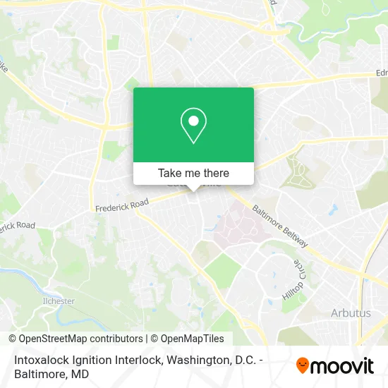 Intoxalock Ignition Interlock map