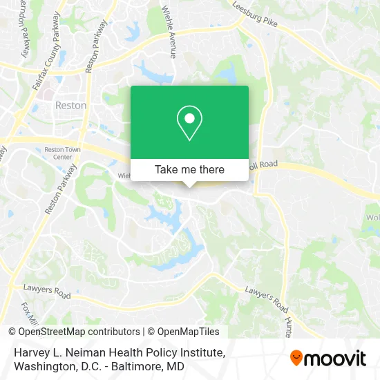 Harvey L. Neiman Health Policy Institute map