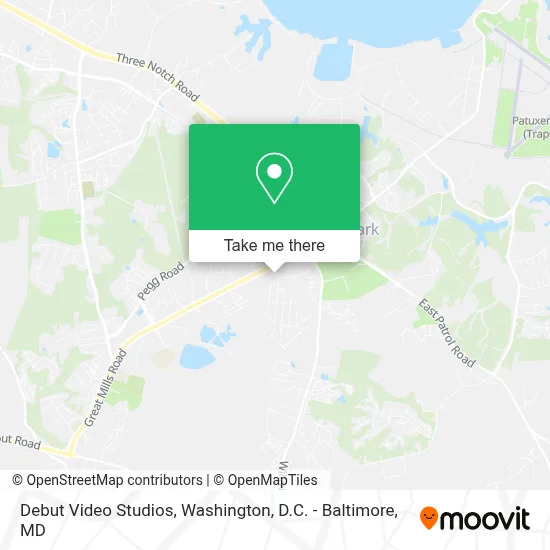 Debut Video Studios map
