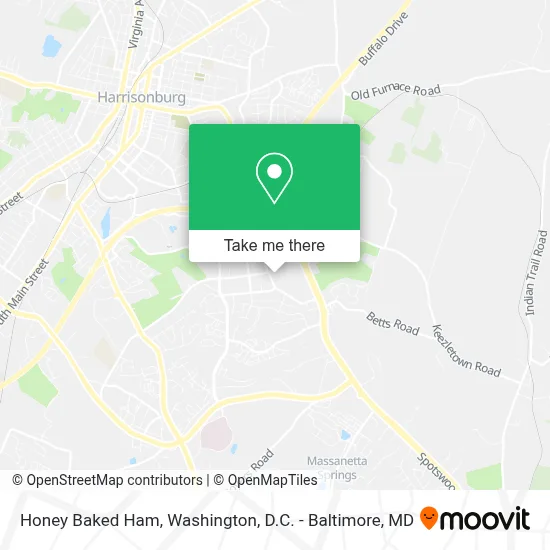 Honey Baked Ham map