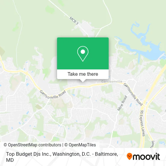 Top Budget Djs Inc. map