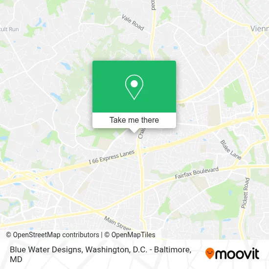 Blue Water Designs map