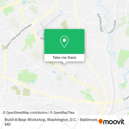 Build-A-Bear Workshop map