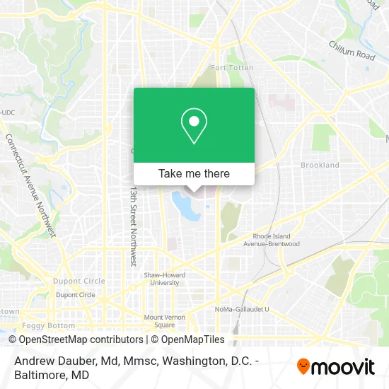 Andrew Dauber, Md, Mmsc map