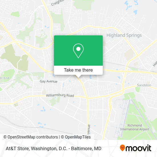 At&T Store map