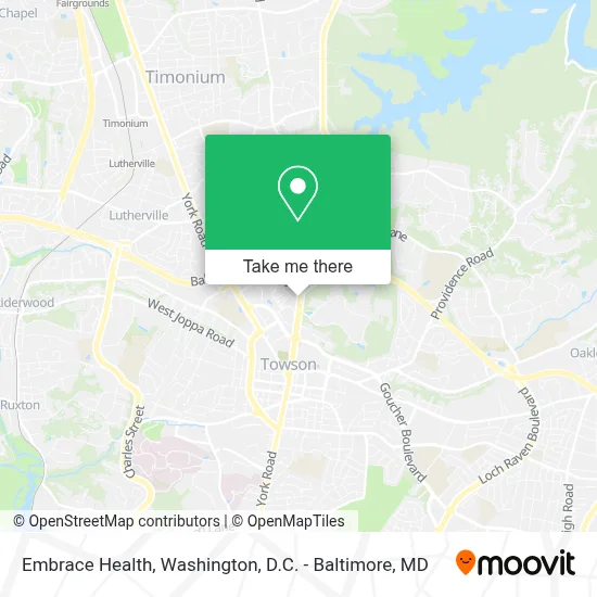 Embrace Health map