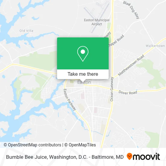Bumble Bee Juice map