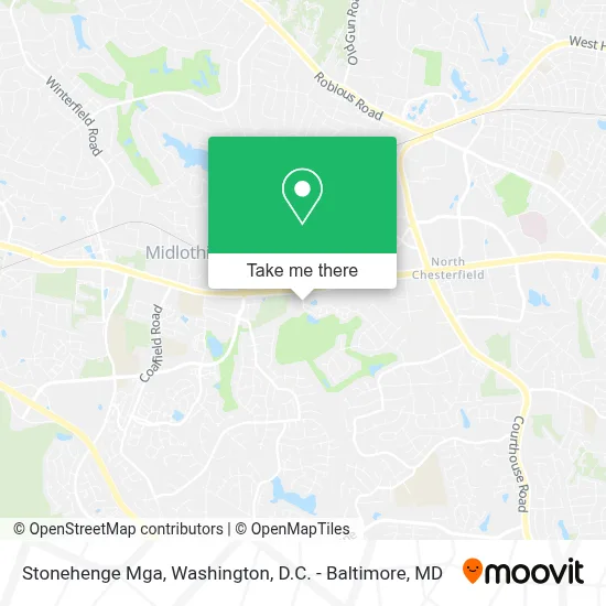 Stonehenge Mga map