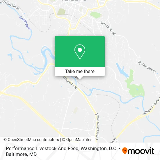 Performance Livestock And Feed map