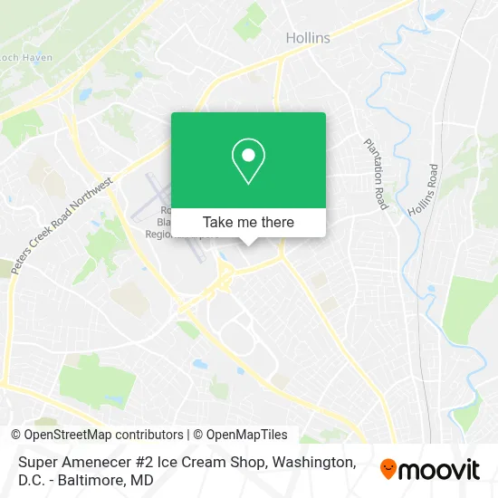 Super Amenecer #2 Ice Cream Shop map