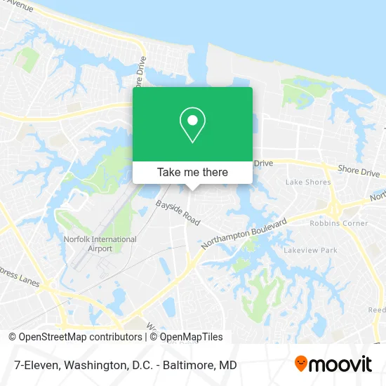 7-Eleven map