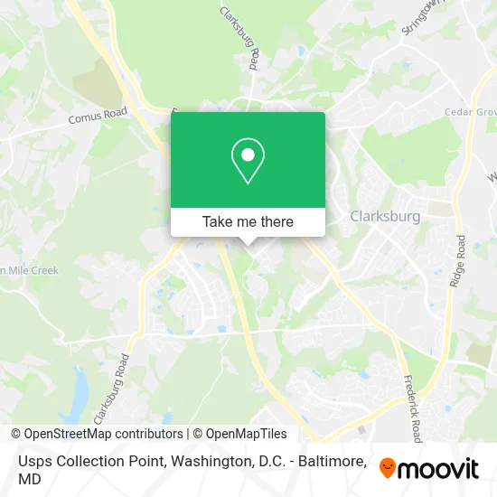 Usps Collection Point map