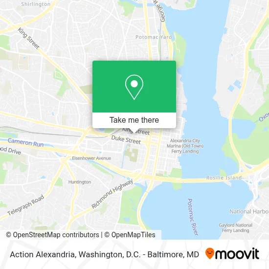 Action Alexandria map