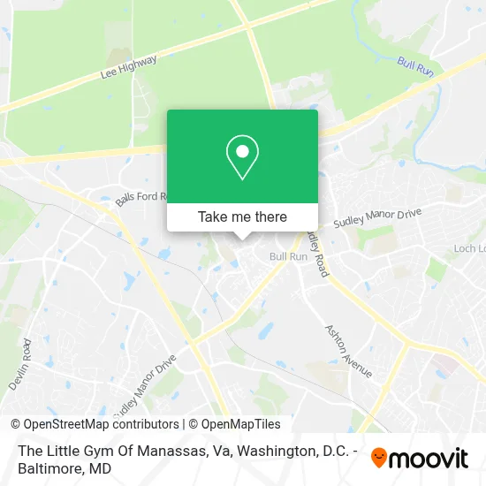 The Little Gym Of Manassas, Va map