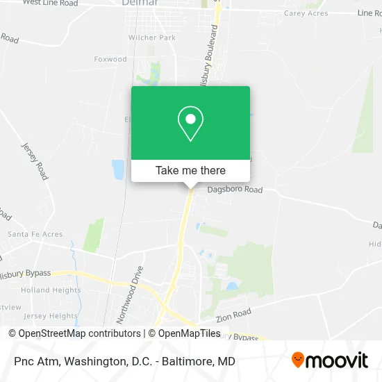 Pnc Atm map