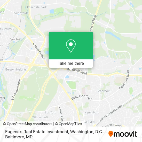 Eugene's Real Estate Investment map