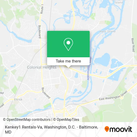 Kenkey1 Rentals-Va map