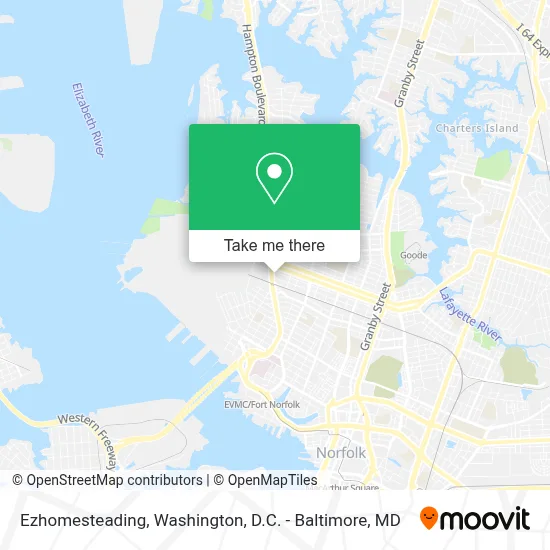 Ezhomesteading map
