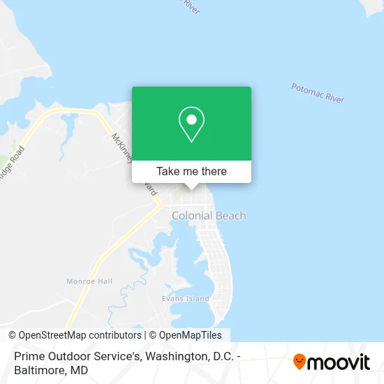 Prime Outdoor Service's map