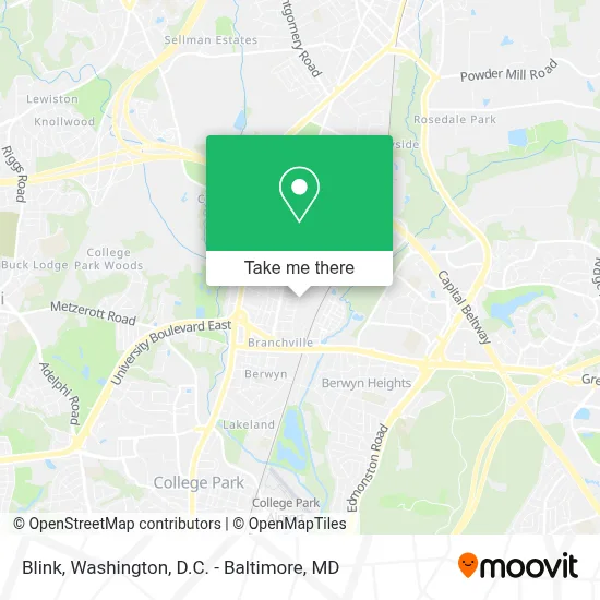 Blink map