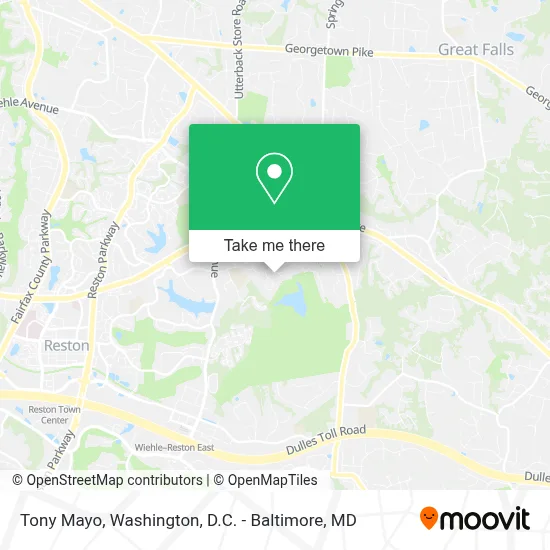 Tony Mayo map
