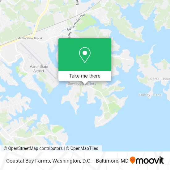 Coastal Bay Farms map