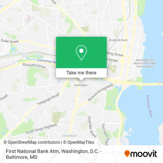 First National Bank Atm map