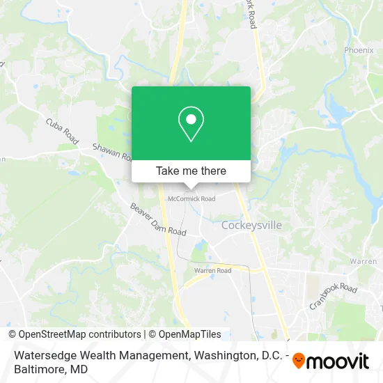 Watersedge Wealth Management map