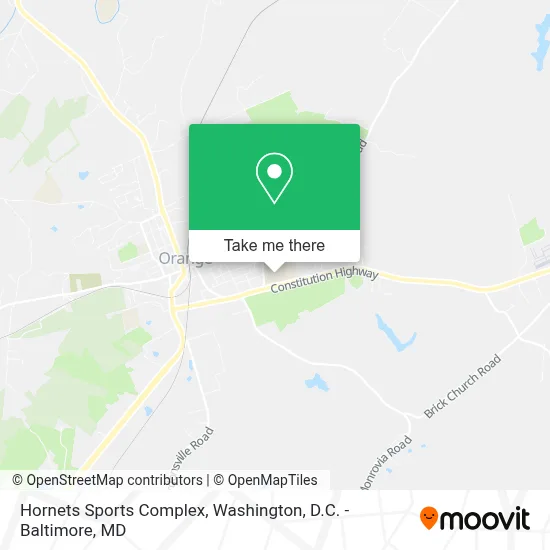 Hornets Sports Complex map