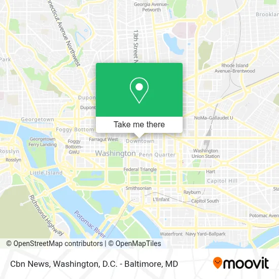 Cbn News map