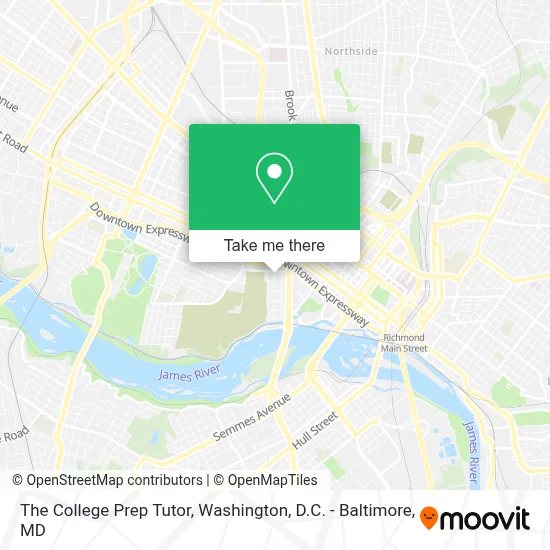 The College Prep Tutor map