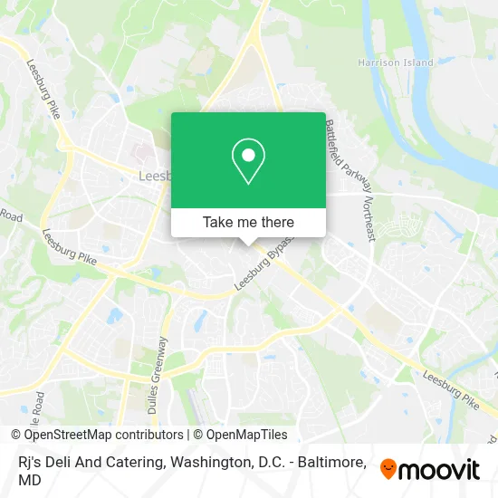 Rj's Deli And Catering map
