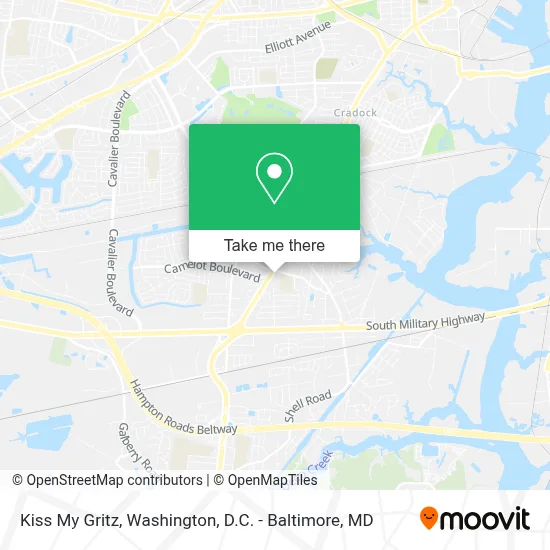 Kiss My Gritz map