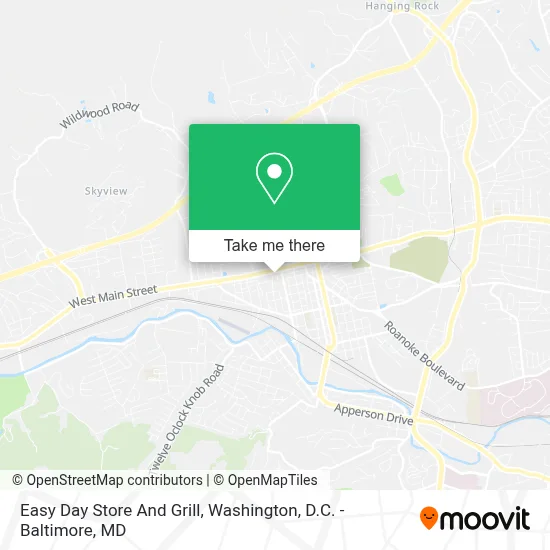 Easy Day Store And Grill map