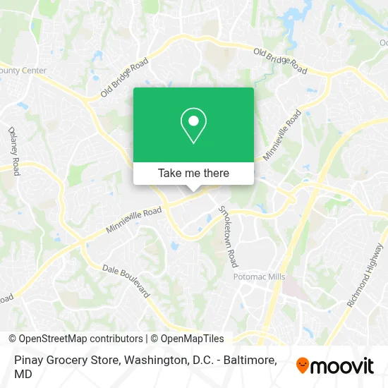 Pinay Grocery Store map