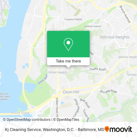 Kj Cleaning Service map