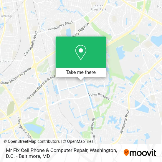Mr Fix Cell Phone & Computer Repair map